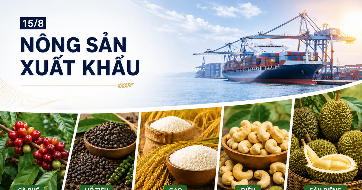 Giá cà phê xuất khẩu giảm mạnh, hồ tiêu giữ giá cao ngày 15/8
