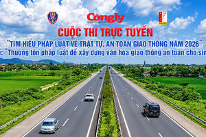 Cuộc thi trực tuyến “Tìm hiểu pháp luật về trật tự, an toàn giao thông năm 2026” chính thức bắt đầu từ 5/10