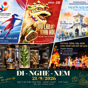 Đi - Nghe - Xem 21/9/2026: Khám phá “bảo tàng gia vị”, xem nữ Việt Nam đấu Thái Lan