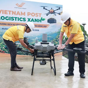 Vietnam Post vận hành UAV vận chuyển nông sản tại Điện Biên