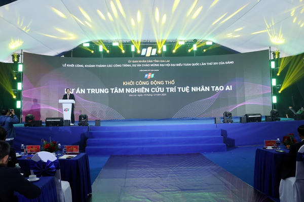 Khởi công Trung tâm nghiên cứu trí tuệ nhân tạo AI tại Gia Lai