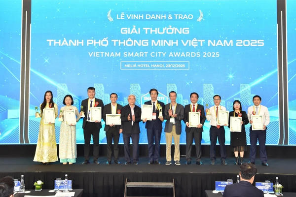 Vinh danh Thành phố thông minh Việt Nam 2025