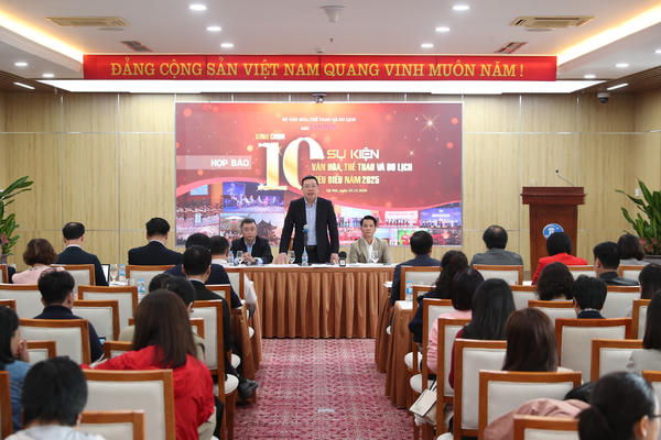 Bình chọn 10 sự kiện Văn hoá, Thể thao và Du lịch tiêu biểu năm 2025
