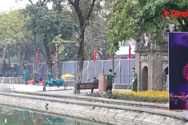 Phân luồng giao thông đêm bắn pháo hoa Tết Dương lịch