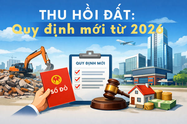 Bổ sung cơ chế thu hồi đất cho các dự án phát triển từ 1/1/2026