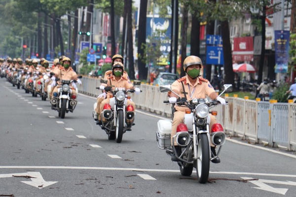 TP.HCM: Hơn 11.500 trường hợp vi phạm giao thông bị xử lý dịp Tết Dương lịch 2026