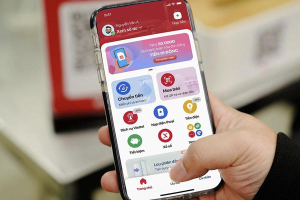 Dịch vụ Tiền di động: Giao dịch tối đa 100 triệu đồng/tháng
