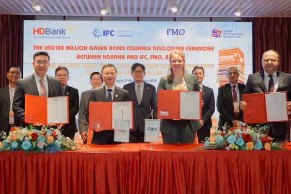 HDBank hoàn tất phát hành 100 triệu USD trái phiếu xanh quốc tế năm 2025