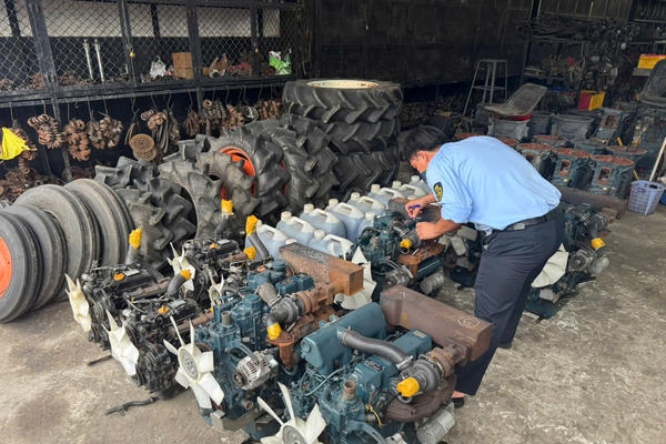 An Giang: Phát hiện cơ sở kinh doanh máy nông nghiệp cũ nhập lậu