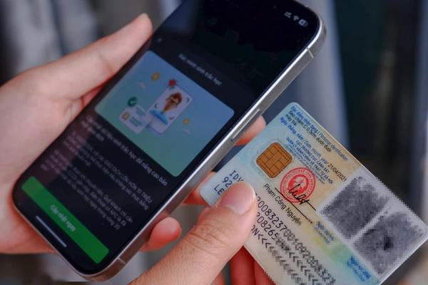 Xác thực sinh trắc học với giao dịch doanh nghiệp mới