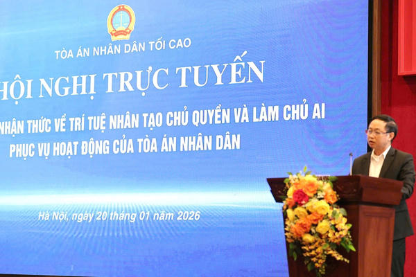 Nâng cao nhận thức về trí tuệ nhân tạo chủ quyền: Bước đi chiến lược xây dựng Tòa án thông minh vì nhân dân phục vụ