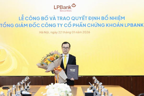 Ông Hoàng Việt Anh được bổ nhiệm giữ chức Tổng Giám đốc Chứng khoán LPBank