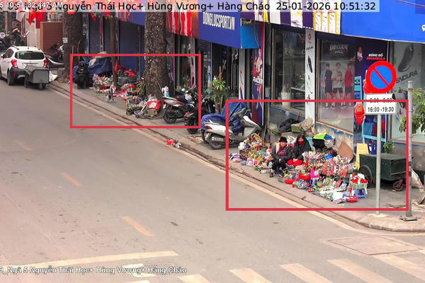 Hà Nội: Phát hiện, xử lý 332 trường hợp vi phạm trật tự đô thị 