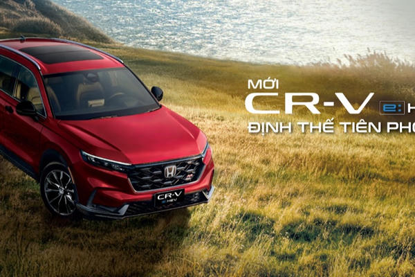 Honda CR-V e:HEV thế hệ thứ 6 lần đầu ra mắt tại Việt Nam 