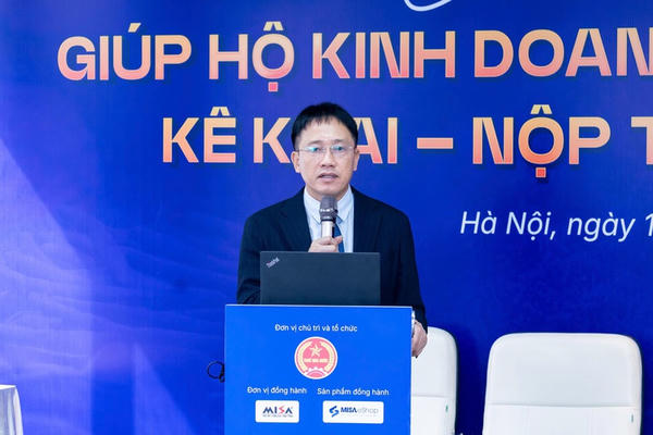 Cục Thuế ‘cầm tay chỉ việc’ hộ kinh doanh quy trình kê khai