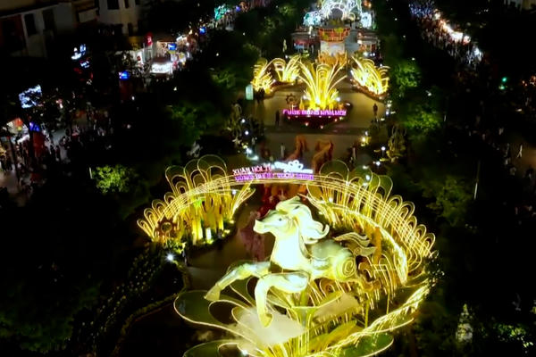 TP.HCM khai mạc đường hoa Nguyễn Huệ