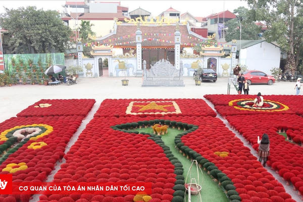 Làng hương rực rỡ dịp Tết