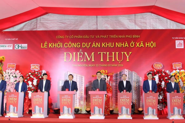 Thái Nguyên liên tục khởi công các dự án nhà ở xã hội 