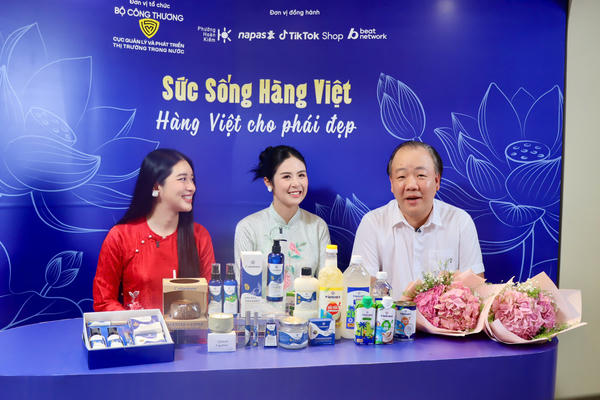 500 đơn hàng được chốt chỉ trong 3 giờ phát sóng livestream “Sức sống hàng Việt”