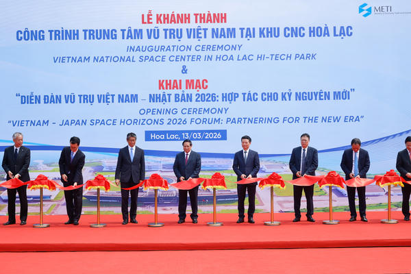 Khánh thành Trung tâm Vũ trụ Việt Nam tại Hòa Lạc