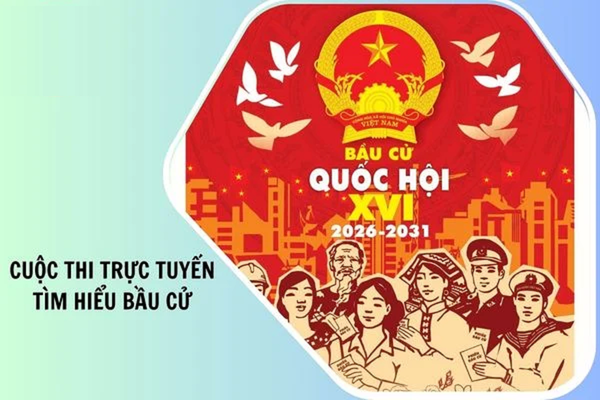 Hơn 1,35 triệu lượt dự thi tuần đầu Cuộc thi trực tuyến bầu cử Quốc hội và HĐND