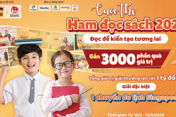 Phát động cuộc thi đọc sách trực tuyến “Ham đọc sách 2026” 