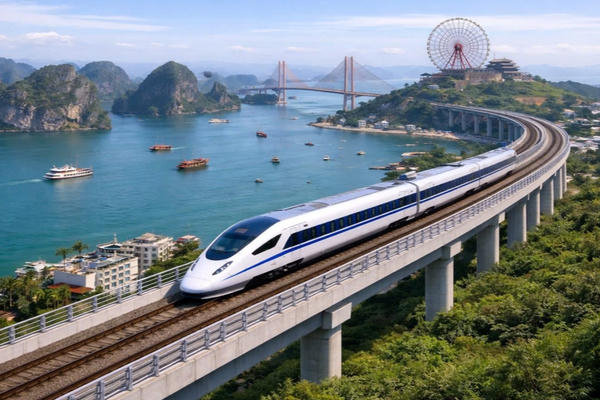 Chuẩn bị khởi công tuyến đường sắt tốc độ cao Hà Nội - Quảng Ninh