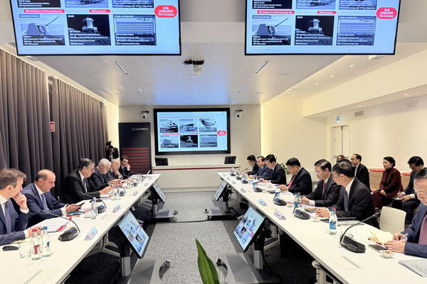 Hướng tới tham gia chuỗi cung ứng toàn cầu cùng Tập đoàn Leonardo