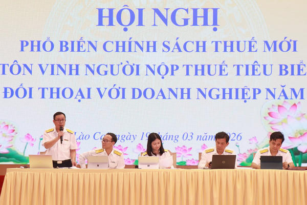 Lào Cai phổ biến chính sách thuế mới cho hơn 400 doanh nghiệp và hợp tác xã