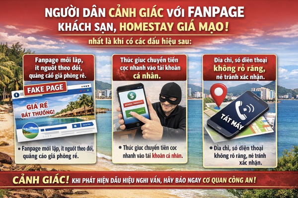 Cảnh giác “bẫy” đặt phòng ảo mùa cao điểm du lịch