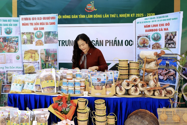 Lâm Đồng đẩy mạnh tiêu dùng nội địa, hàng loạt sản phẩm OCOP lên kệ ưu đãi