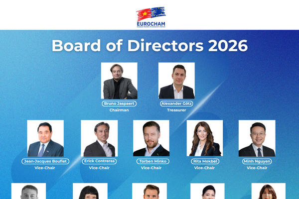 EuroCham Việt Nam công bố Ban Lãnh đạo mới 