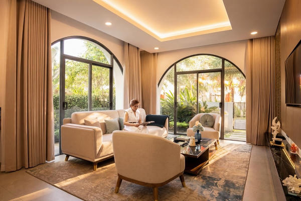 Nội thất cao cấp định hình giá trị bất động sản nghỉ dưỡng