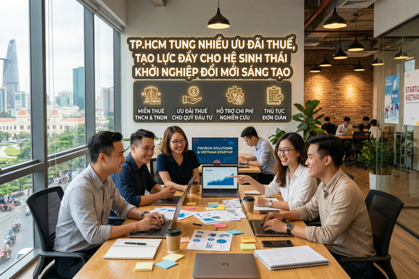TP.HCM tạo cơ chế ưu đãi, tạo lực đẩy cho hệ sinh thái khởi nghiệp đổi mới sáng tạo