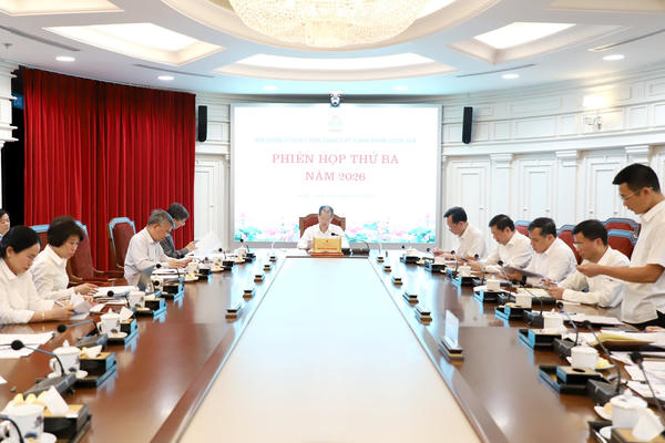 Chánh án Nguyễn Văn Quảng chủ trì phiên họp Hội đồng tuyển chọn, giám sát Thẩm phán quốc gia