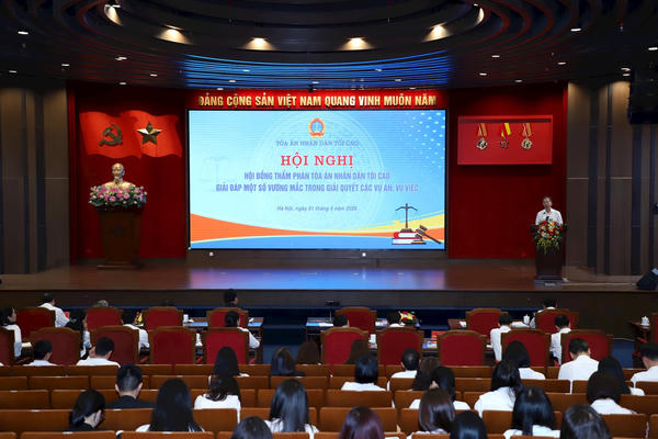 TANDTC tăng cường giải đáp nghiệp vụ, bảo đảm áp dụng pháp luật thống nhất toàn ngành