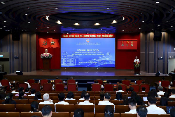 Xây dựng Nền tảng quản lý án toàn trình, đáp ứng yêu cầu chuyển đổi số trong giai đoạn mới
