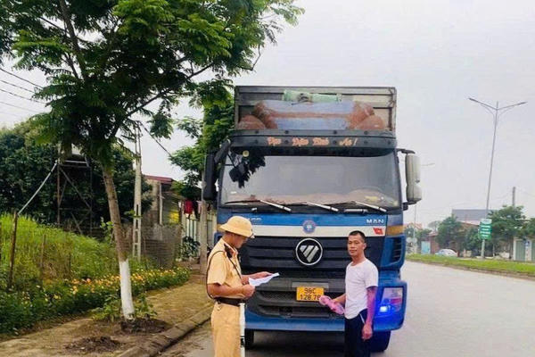 Thái Nguyên: Tổng rà soát phương tiện xe có tải trọng lớn từ 15.000kg trở lên