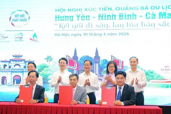 Tạo động lực thúc đẩy liên kết thương mại, du lịch ba tỉnh Ninh Bình - Hưng Yên - Cà Mau