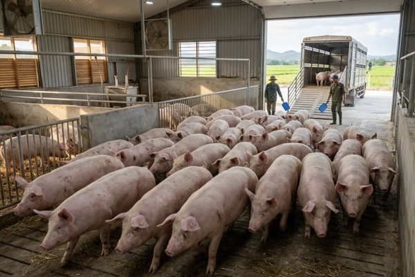 Giá heo hơi tăng nhẹ tại nhiều địa phương