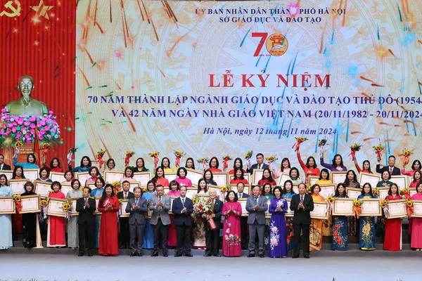 Đề nghị xét tặng danh hiệu cao quý cho 123 nhà giáo Thủ đô