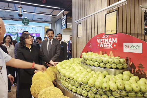 Gần 100 tấn nông sản Việt xuất khẩu bằng đường hàng không sang Trung Đông