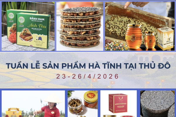 “Tuần lễ sản phẩm Hà Tĩnh” tại Hà Nội: Đẩy mạnh kết nối tiêu thụ trước kỳ nghỉ lễ