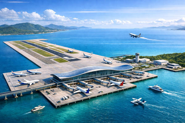 Đề xuất xây dựng sân bay trên mặt nước đầu tiên tại Khánh Hòa