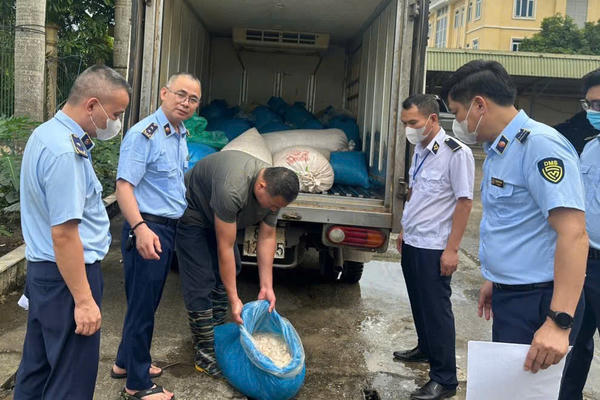 Phát hiện, tiêu hủy hơn 1 tấn lòng lợn ôi thiu tại Hưng Yên