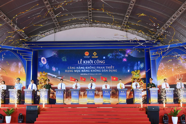 Khởi công hạng mục hàng không dân dụng sân bay Phan Thiết