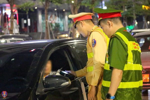Phát hiện và xử lý 1.717 trường hợp vi phạm nồng độ cồn trong đợt ra quân cao điểm
