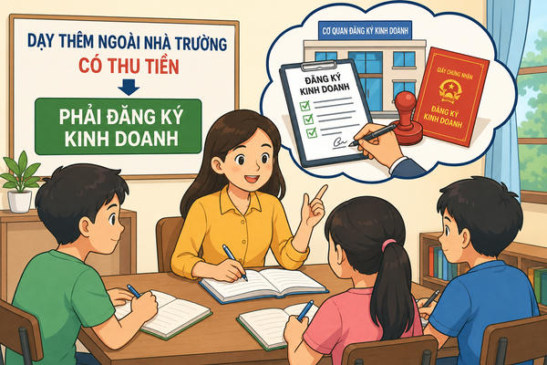 Dạy thêm nhóm nhỏ tại nhà: Có phải đăng ký kinh doanh?