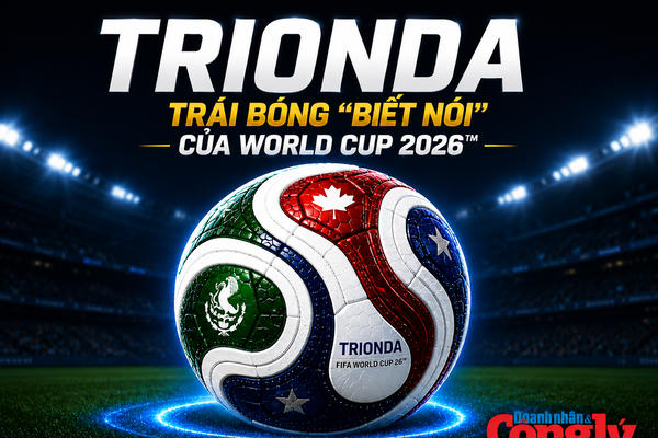[INFOGRAPHIC] Trionda - Trái bóng "biết nói" của World Cup 2026