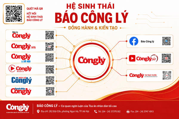 Khám phá hệ sinh thái Báo Công lý tại Hội Báo toàn quốc 2026